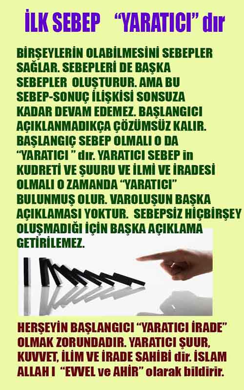 Allahın Varlığının Delilleri, Allahın Delilleri, Tanrının ispatı, Tanrının kanıtları, Allahın ispatı, Allahin delilleri